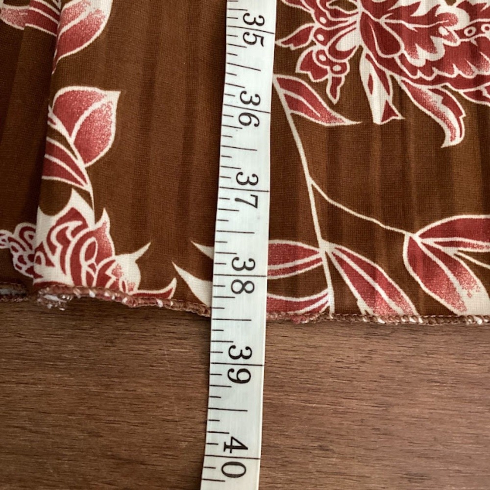 Jon & Anna Skirt Maxi Women's Large in Floral Stretch Waist Prairie Boho Western - Picture 7 of 8
